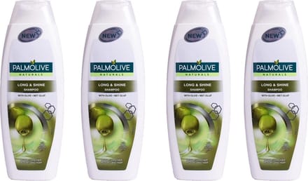 Palmolive Shampoo - Long & Shine - 4 x 350 ml