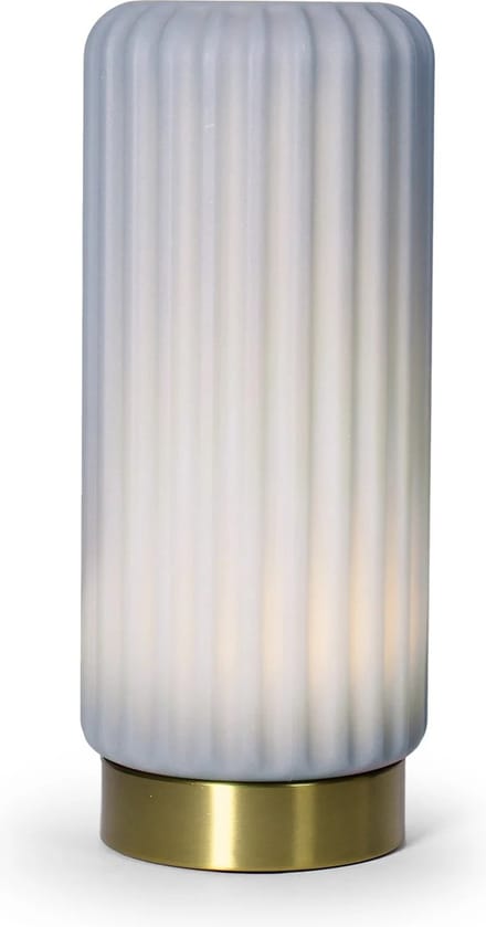 Atelier Pierre - Tafellamp - Sfeerlamp Dentelles 29 Blueberry - goud - oplaadbaar - dimbaar