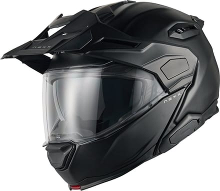 Nexx X.Lifecountry Plain Mat Zwart Systeemhelm - Helm