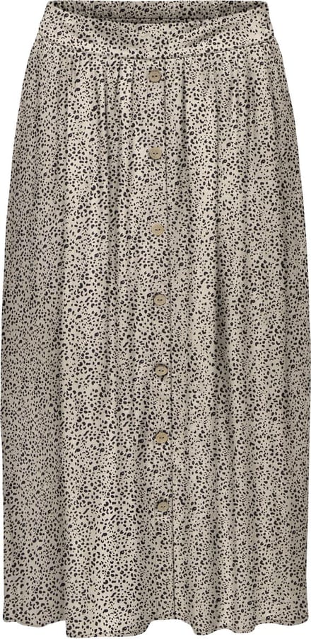 ONLY - ONLMILANO AOP LIFE LONG SKIRT WVN NOOS Dames Rok