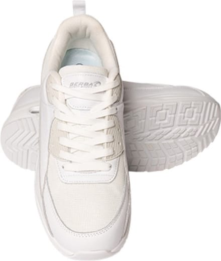 Gerba werkschoenen - S1P - Nuuk - witte sneaker model - maat 40
