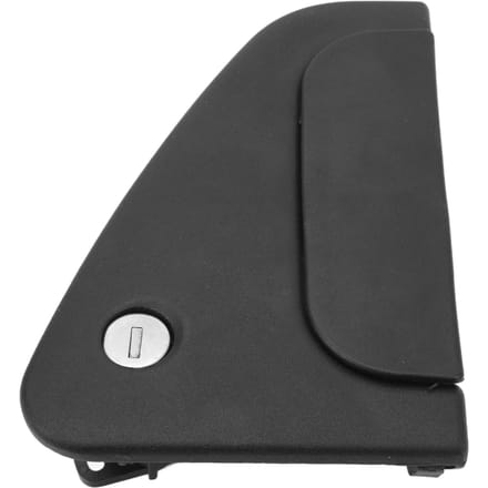 Buitendeurklink Buiten Buitenkant Voordeurklinken met 2 Sleutels Vervanging Voor Daf Cf65 Cf75 Cf85 black