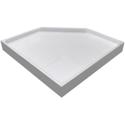 Sturotec tub support for Bette Caro 5-corner shower tray without apron 80 x 80 x 6.5 cm STUDWB162