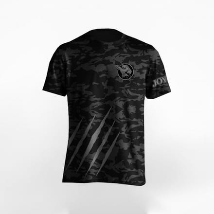 Joya Dino T-Shirt Kinderen - Zwart met zilver
