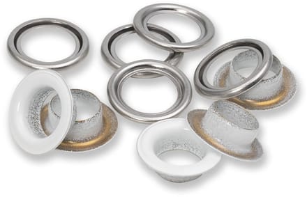 Ringen met schijven 11mm wit 20st - Prym