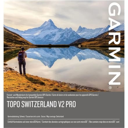 Kaart Garmin Topo Switzerland v2 Pro,download voucher