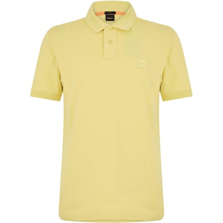 Boss Heren Passenger Box Logo Polo Shirt (Licht)