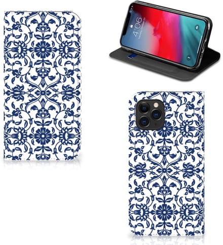 Apple iPhone 11 Pro Smart Cover Flower Blue
