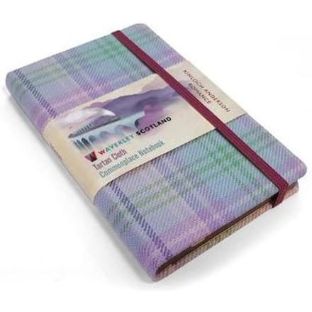 Waverley S.T. (M): Romance Pocket Genuine Tartan Cloth Commonplace Notebook