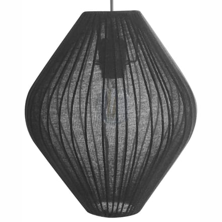 ALME - Hanglamp - Zwart - Stof