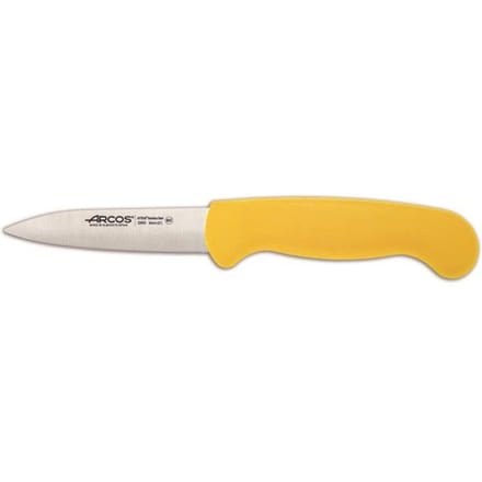Couteau - ARCOS - Mondador Couleur - 8 cm - Acier inoxydable NITRUM - Ergonomique en polypropylène