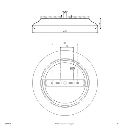 EVN Catino LED plafondlamp, CCT, 40 cm