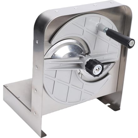 Commerciële Groente r Roestvrij Staal Handmatige Fruit Snijmachine voor Citroen Aardappel Kool gray
