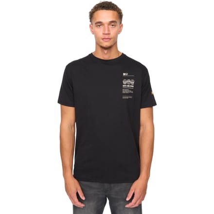 Duck and Cover Mannen Cramptone T-Shirt (Zwart)
