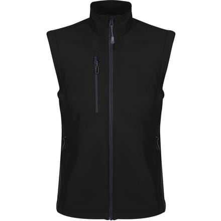 Regatta Heren Eerlijk gemaakte gerecyclede Softshell Bodywarmer (Zwart)
