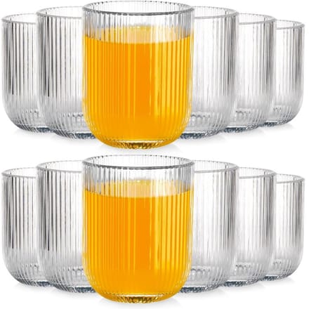 Drinkglazen 250 ml 12 stuks - Waterglazen - Glazen - Limonadeglazen