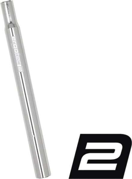 Zadelpen 26,8 x 300 mm CNC Aluminium Zilver