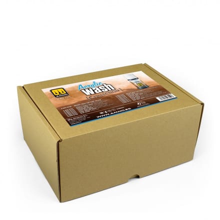 AMMO by Mig Jimenez Modelbouwdecoratie - MIG 7552 AMMO Collections - Acryl Washes - 15 stuks á 15ml Effecten set