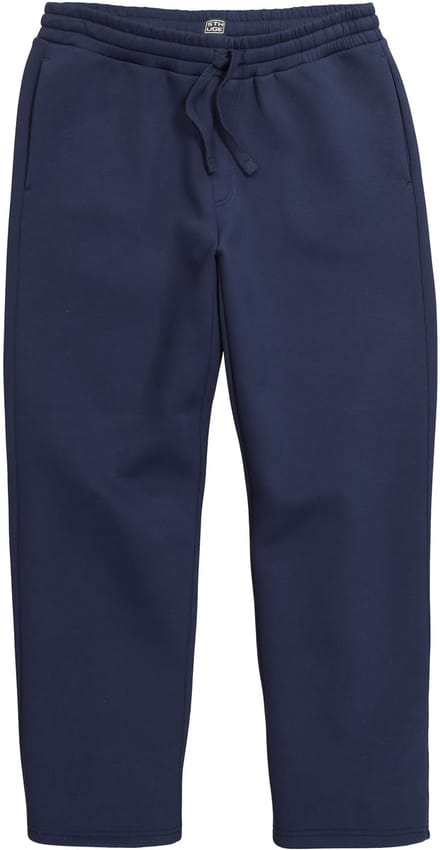 STHUGE - Heren - Sweatpants elastische tailleband baggy fit - Marine - Maat 4XL