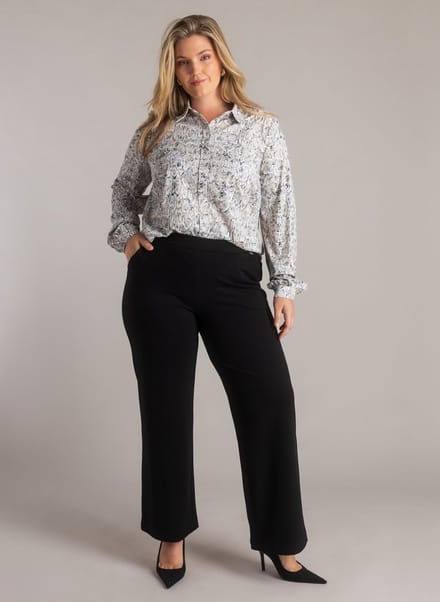 YEST CURVE Nadeche Essential Bottoms - Black - maat W3(52) / L32