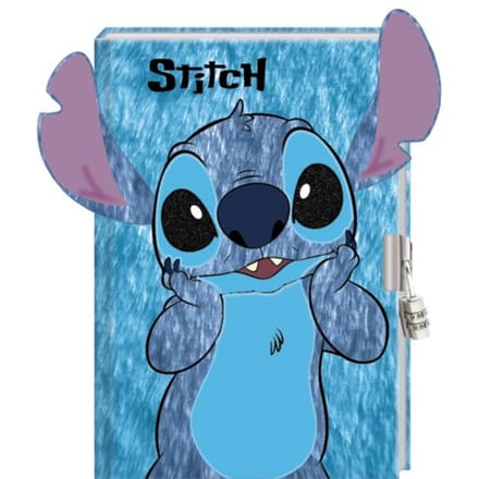 Stitch Pluche Dagboek met Cijferslot