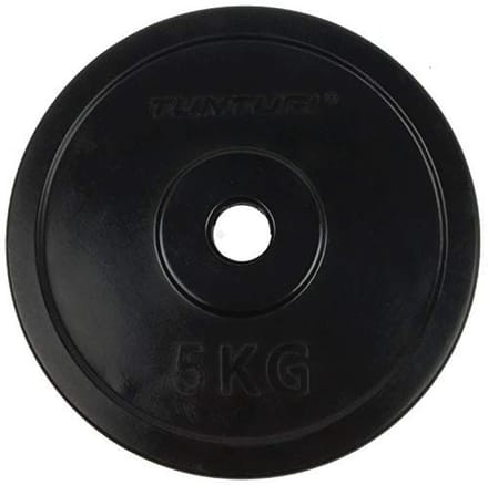Rubber Hantel Platen 1,25 kg - Paar - Zwart