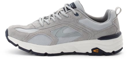 camel active Sneakers van nubuckleer - Maat womenswear-41 - Grijs