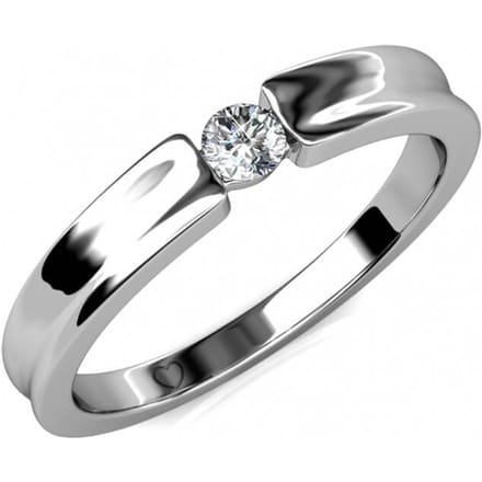 Eenvoud Ring - Oostenrijks Kristal