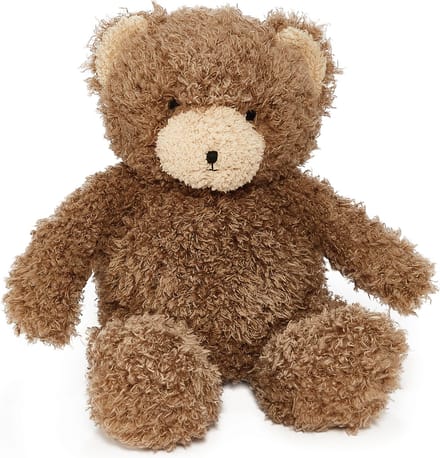 Bunnies By The Bay Cubby de Beer Knuffel - Knuffeldier - Geborduurde details - 35 cm - Bruin