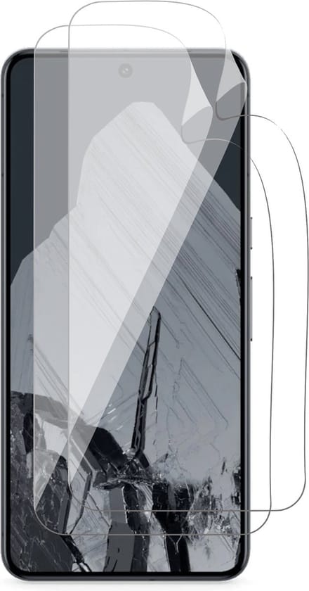 Screenprotector geschikt voor Google Pixel 8 Pro - 2x FlexGuard Screen Protector