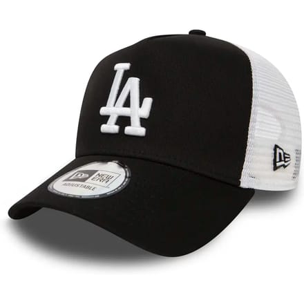 New Era Clean Trucker - Los Angeles Dodgers Cap - Black