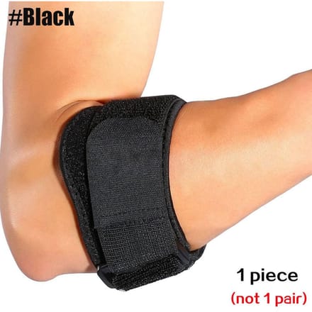 1 Pièce Support de Coude de Tennis avec Points d'Acupression pour Hommes et Femmes Golfeurs Elbow Golfeurs Elbow white
