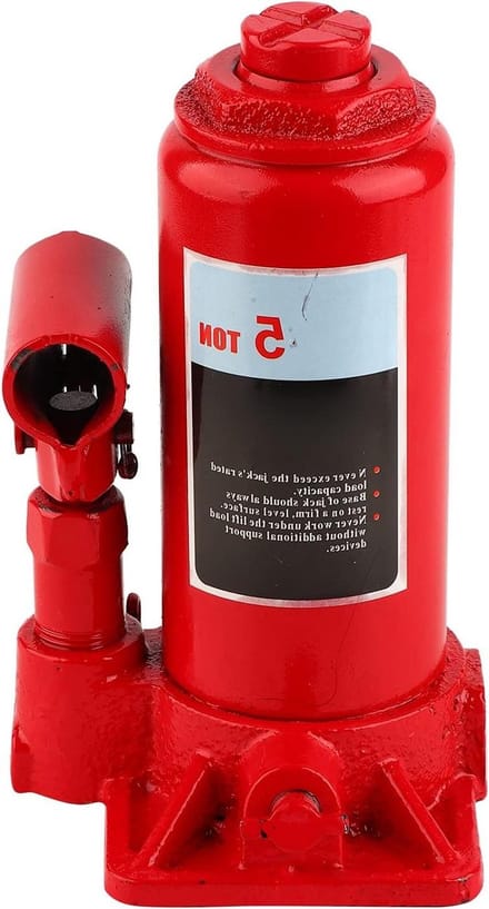 Hydraulische Krik - Auto Krik - Voertuig Onderhoud - Verdikte Staalplaat - 5 Ton Laadvermogen - Rood