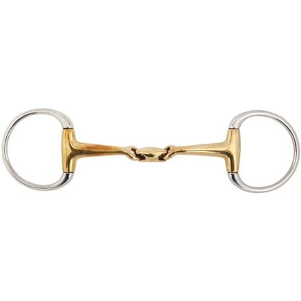 BR DUBBEL GEBROKEN BUSTRENS SOFT CONTACT GEBOGEN MONDSTUK 14 MM