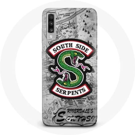 Samsung Galaxy A70 hoesje Riverdale zuidzijde slangenlogo