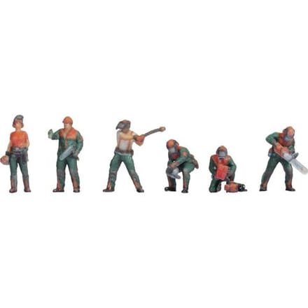 NOCH 35105 N Bosbouwarbeiders figuren Geverfd, Staand
