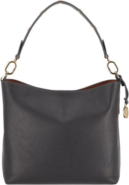 FOSSIL Schoudertas Jessie Bucket Shoulder Bag Black Zwart