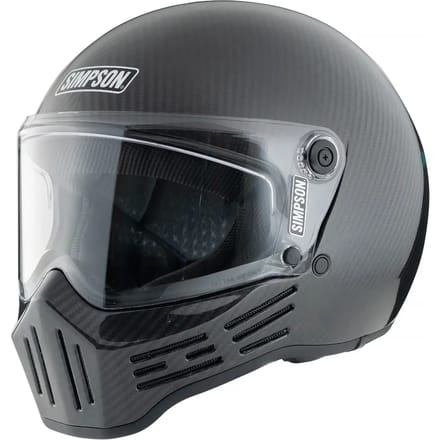 Simpson M30 Carbon Motorhelm -