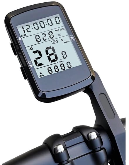 Fietscomputer - Snelheidsmeter - Fietsnavigatie - Kilometerteller Fiets - Fietscomputer Draadloos - Snelheidsmeter GPS - 2.4 Inch met LED Verlichting
