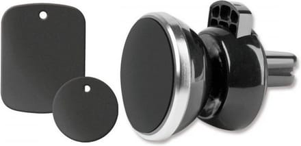 Fontastic 250651 Universele Smartphone houder - Magnetisch - Auto 360° draaibaar - Zwart