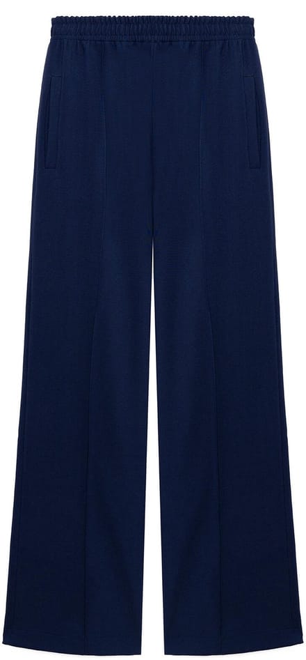 Touché Privé - Crêpe broek met siernaden - Marine - Dames