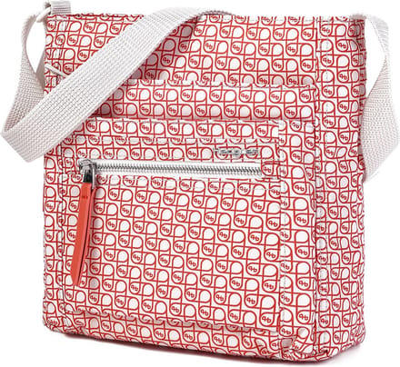 Hedgren Schoudertas Inner City Orva Crossover RFID Coral / Grey Signature Crème