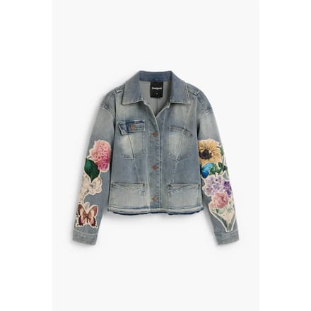 Dames spijkerjack Desigual Bucket