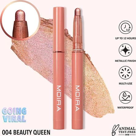 Moira Stellar Glaze Stick Eyeshadow 004 Beauty Queen