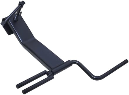 Dailygoods- Cargo Strap Zwart Poeder Gecoat - Geschikt - Rolhouder