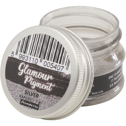 Stamperia Glamour PIgment - Silver