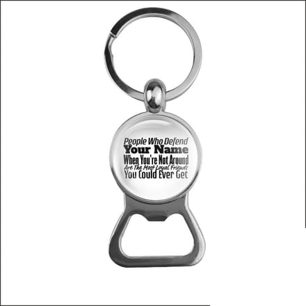 Bieropener Glas - People Who Defend Your Name