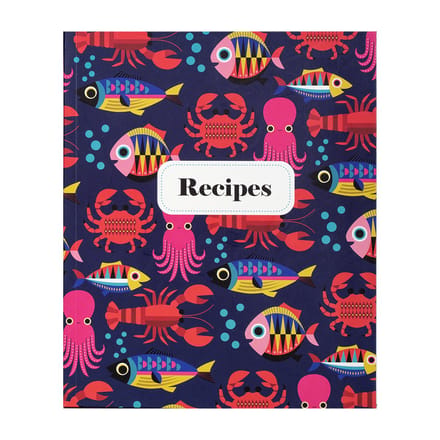 Kitsch Kitchen Recepi book Sealife
