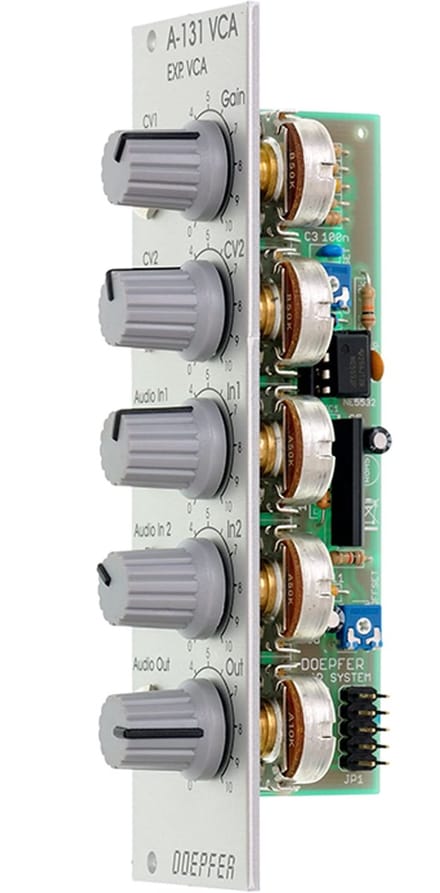 Doepfer A-131 Voltage Control. Amp (VCA) log - VCA modular synthesizer