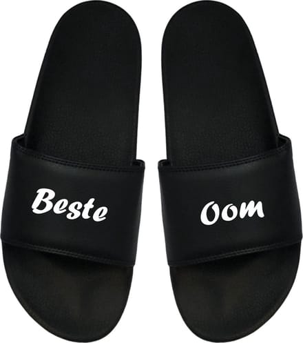 Cadeau Sint - Cadeau Kerst - Cadeau oom - Badslippers Oom - Cadeau Badslippers 41